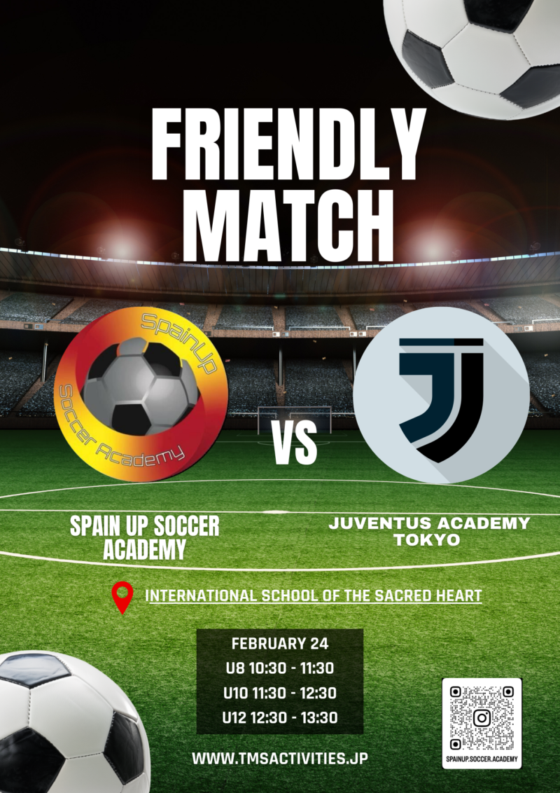 Spain Up Soccer Academy vs Juventus Academy Tokyo